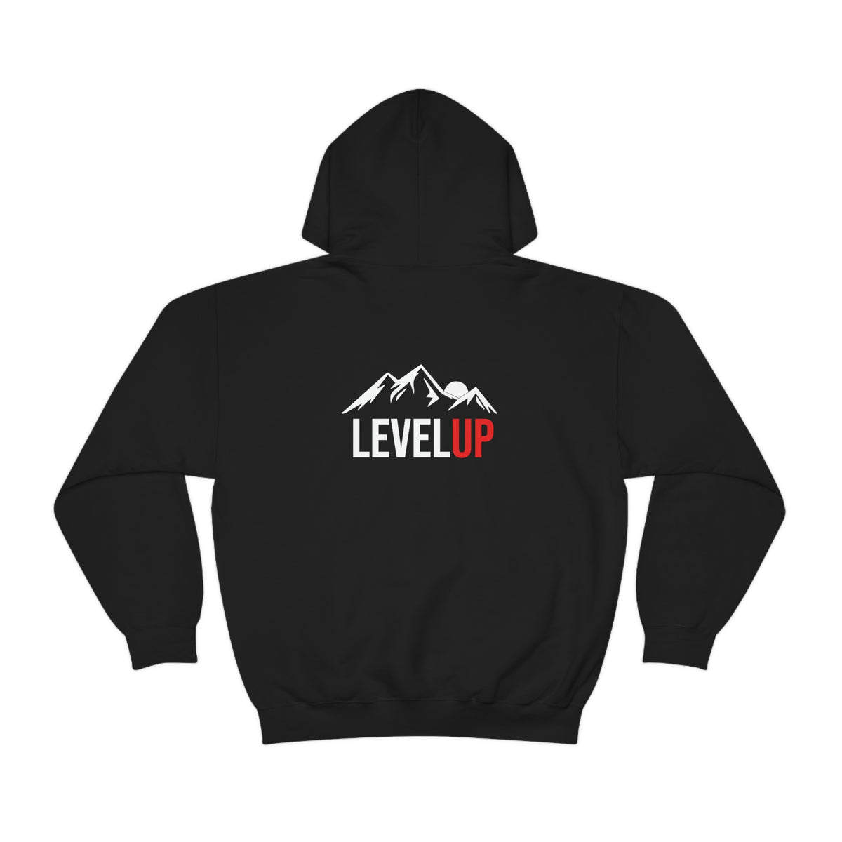 Isulong Logo Hooded Sweatshirt Black Unisex