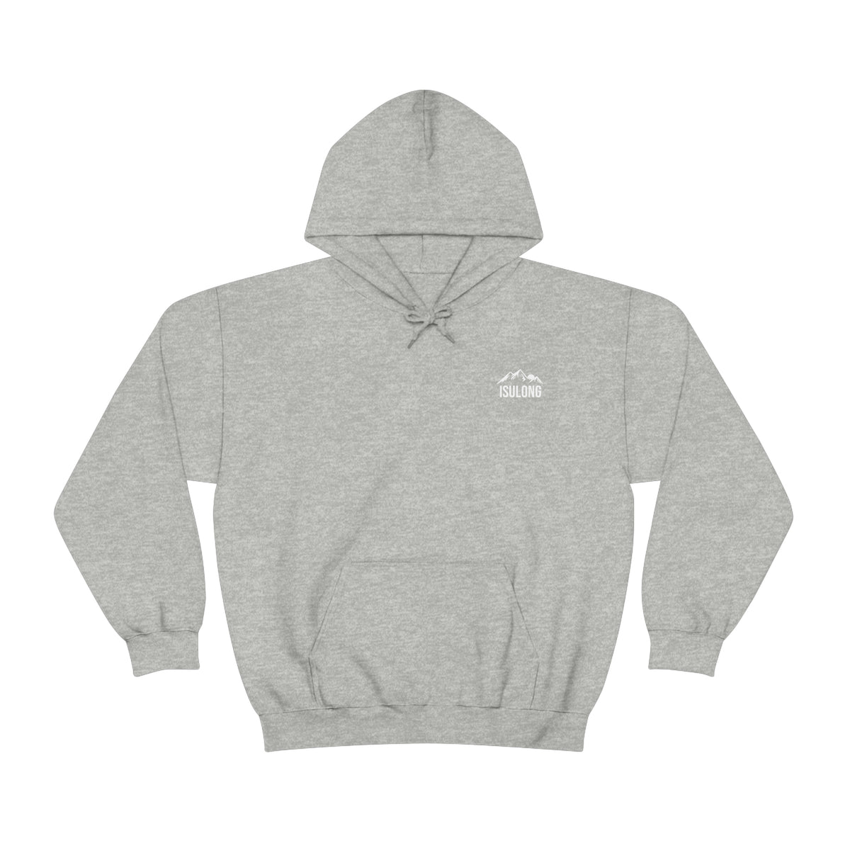 Isulong Logo Hooded Sweatshirt Black Unisex